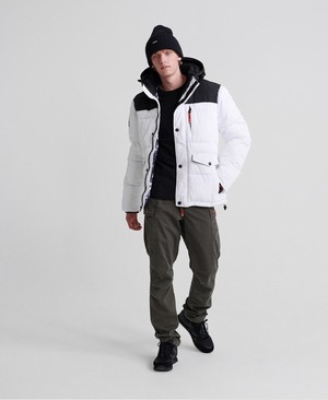 Superdry SD Explorer Férfi Kabát Fehér | PZFEO3257